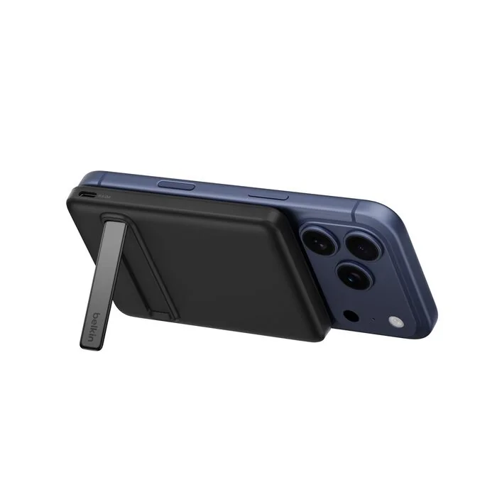 Belkin BoostCharge Slim Magnetic 5K Review: Featherweight Pocket Power With Built-In Stand official product photo