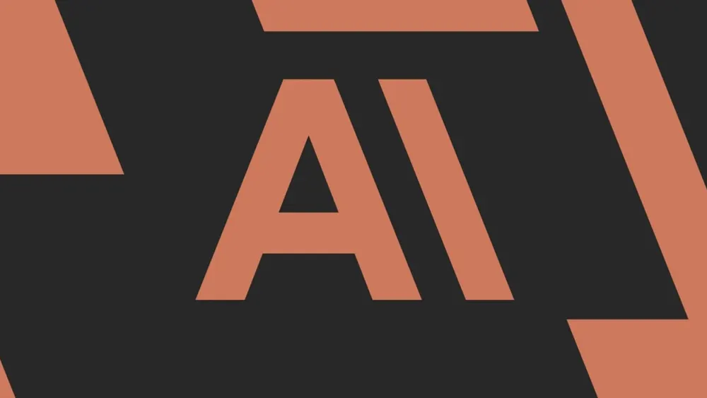 Anthropic corporate headquarters signage and illuminated high-density server racks in an enterprise AI data center