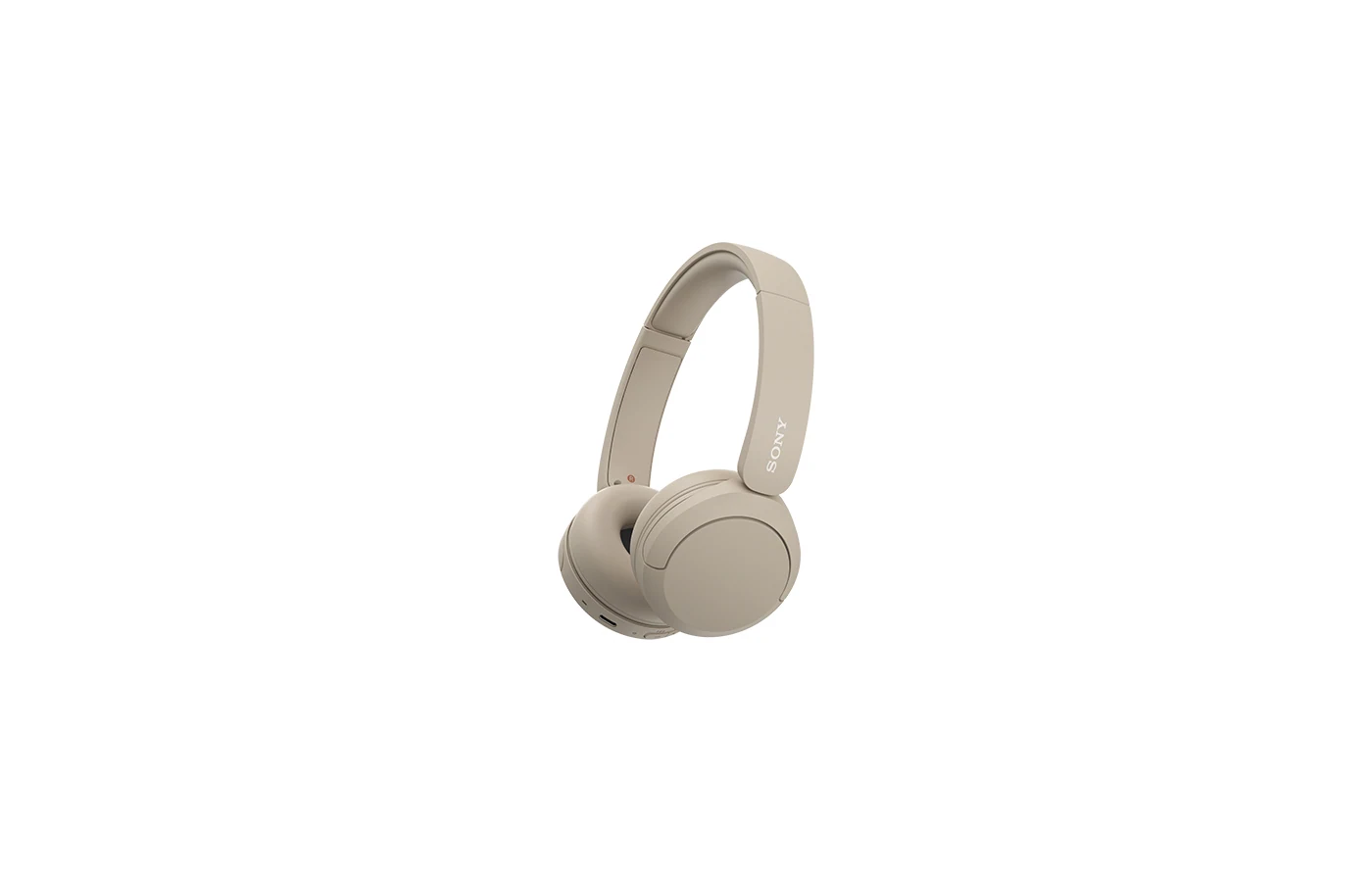 Sony WH-CH520 on-ear headphones in Cappuccino finish