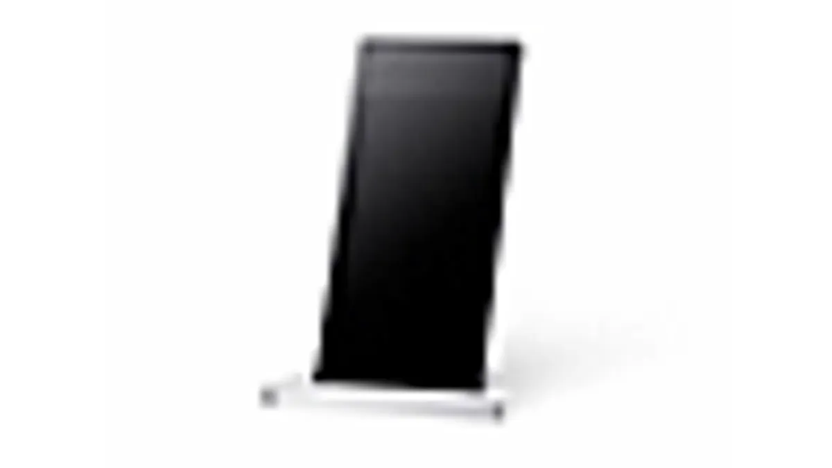 Sony ELF-MN1 compact Spatial Reality Display shown against a white background.