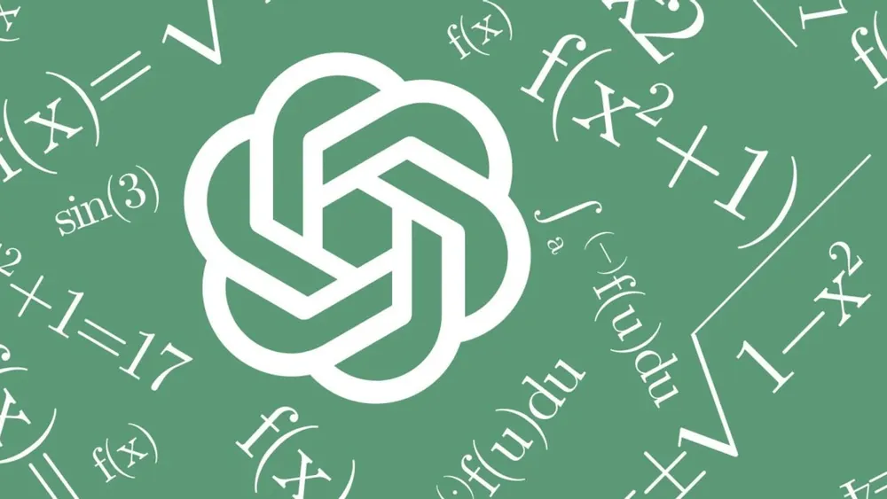 OpenAI researchers collaborating on algorithmic mathematics and neural reasoning benchmarks in an academic laboratory setting