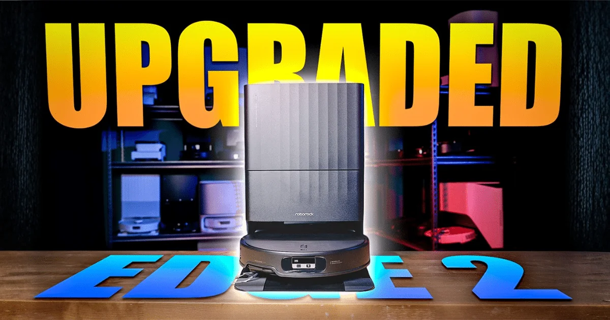 Roborock Qrevo Edge 2 Review: Dynamic Chassis Lift Meets Powerful Floor Care official product photo